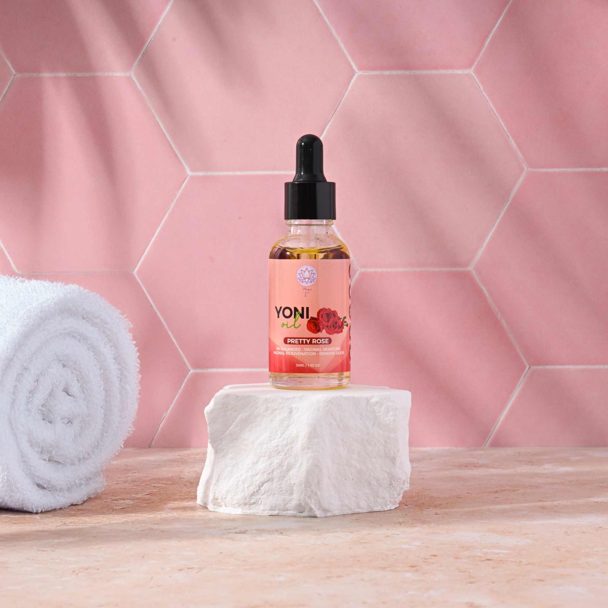 Floral & Flirty Bundle – Rose & Cherry Yoni Oils for Feminine Care